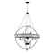 Cwi Lighting Arkansas 12 Light Chandelier With Black Finish 9957P42-12-101 - alternate 1
